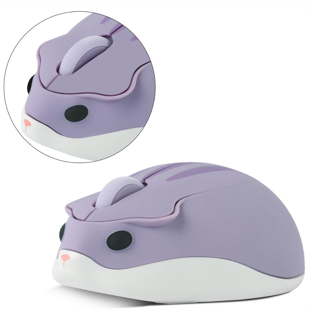 CHUYI 2.4G Wireless Optical Mouse - Cute Hamster Design