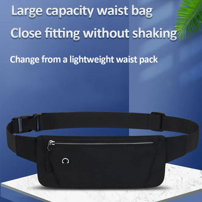 Outdoor mobile phone sports waist bag fitness men's and women's running waist bag waterproof storage close fitting sports cycling invisible manufacturer - Korvel