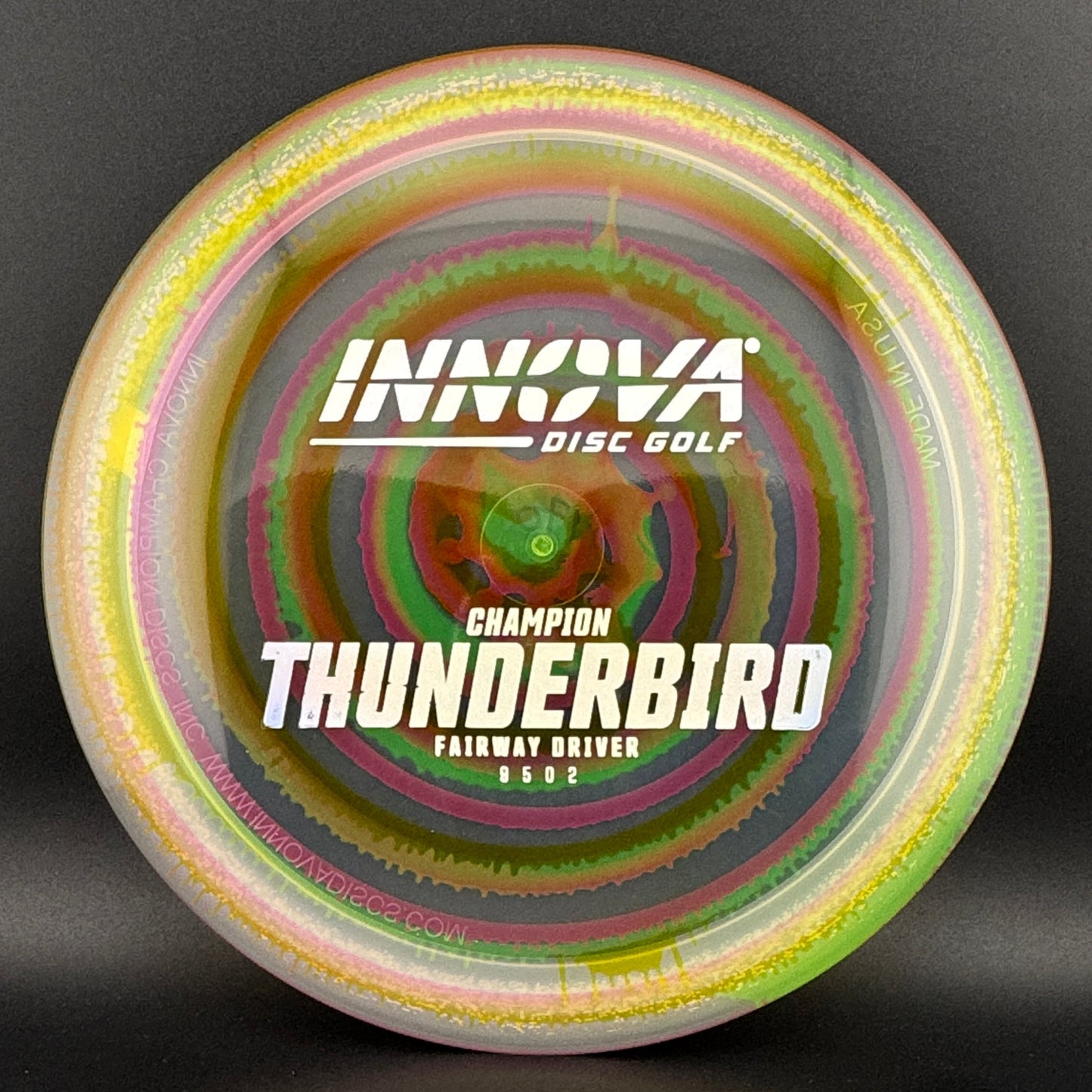 I-Dye Champion Thunderbird Disc Golf Driver