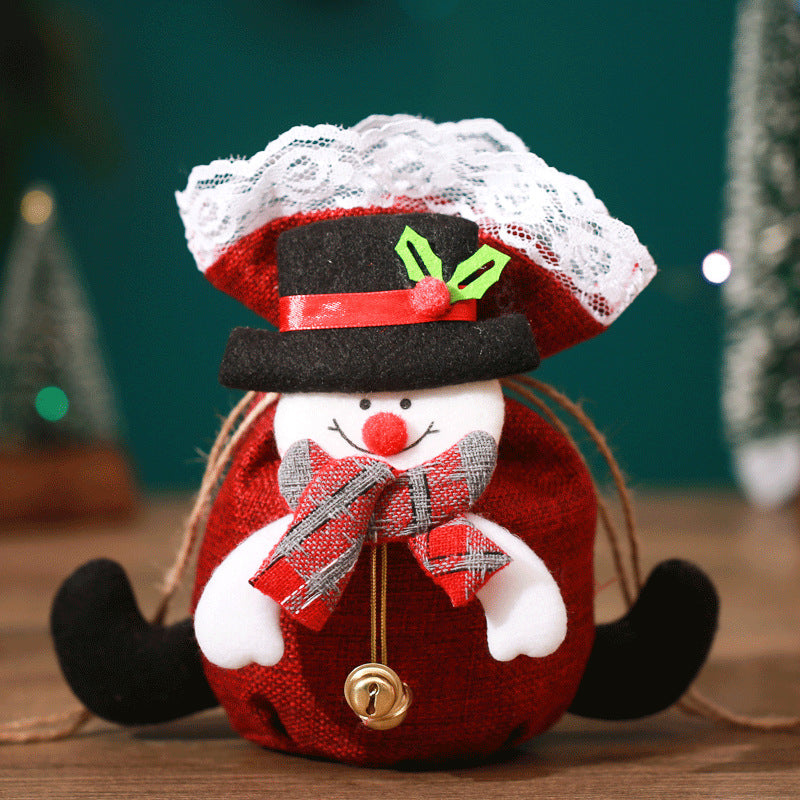 Christmas Apple Bag Christmas Eve Apple Gift Box Gift Bag Candy Bag Christmas Creative Gift Bag - Korvel