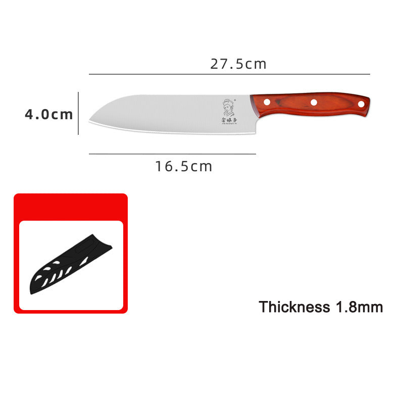 Household multi-purpose chef knife stainless steel vegetable and meat cutting small kitchen knife - Korvel