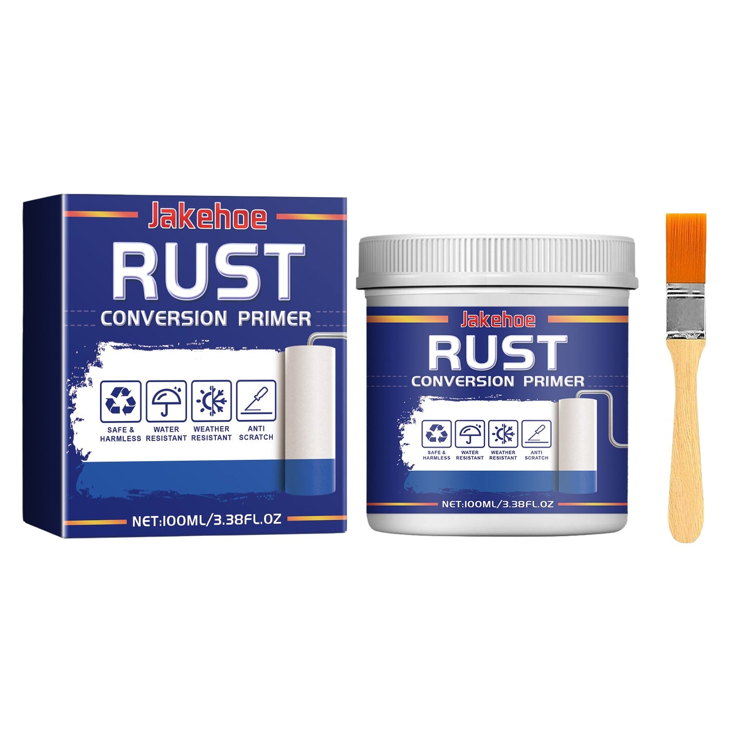 Rust Conversion Primer, Iron Door Metal Gear Bracket Rust Stair Handrail Corrosion Remover - Korvel