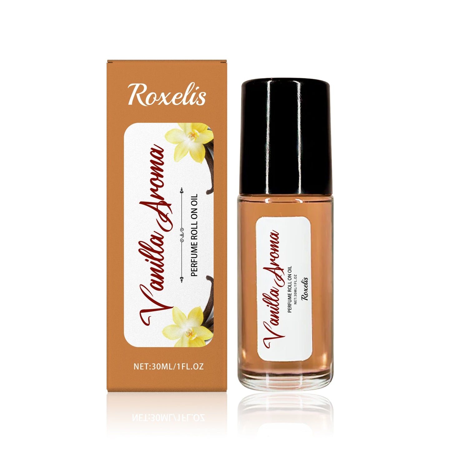 Perfume de Bola de Naranja y Vainilla - Fragancia Elegante y Portátil