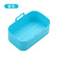 Air fryer thickened silicone pad barbecue plates ovens microwave ovens insulation rectangular trays - Korvel