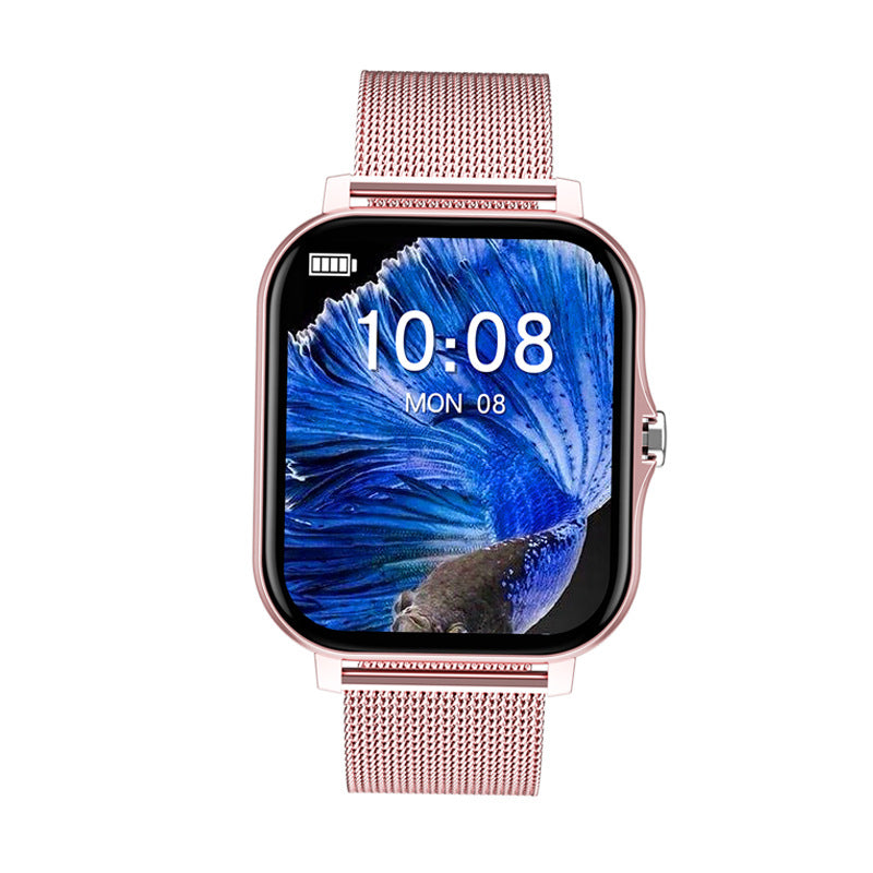 CT2 Smart Watch Full Touch Fitness Smart Watch Heart Rate Monitor Bluetooth Call Waterproof Watch - Korvel