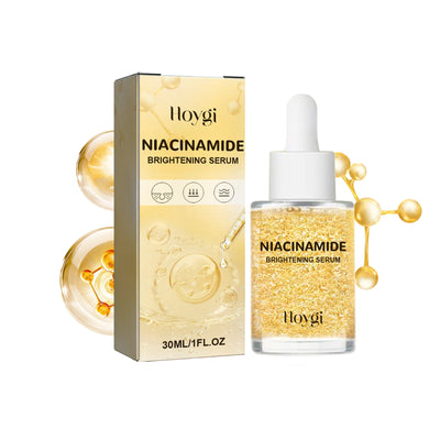 HOYGI Niacinamide Brightening Serum, Lightening Spots And Fine Lines Brightening Skin Hydrating Moisturizing Facial Treatment - Korvel
