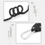 Camping Tent Tie Down Rope Tightener Fastening Pulley Ratchet Hangers Awning Rope Hook Canopy Buckle Rope Tightening Straps Tool - Korvel