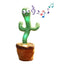 Juguete de Peluche Cactus Bailarín - Muñeco Interactivo que Canta y Baila