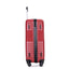 3 Piece Lightweight Luggage Set with Spinner Wheels - Red