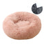 Dog bed, removable and washable round plush pet bed, cat bed, warm pet supplies, dog bed, pet bed, pet mat - Korvel
