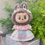 Clothing with 58cm LABUBU Design ZIMOMO Doll Clothes Rubber LABUBU Plush Toy Clothing Cute - Korvel