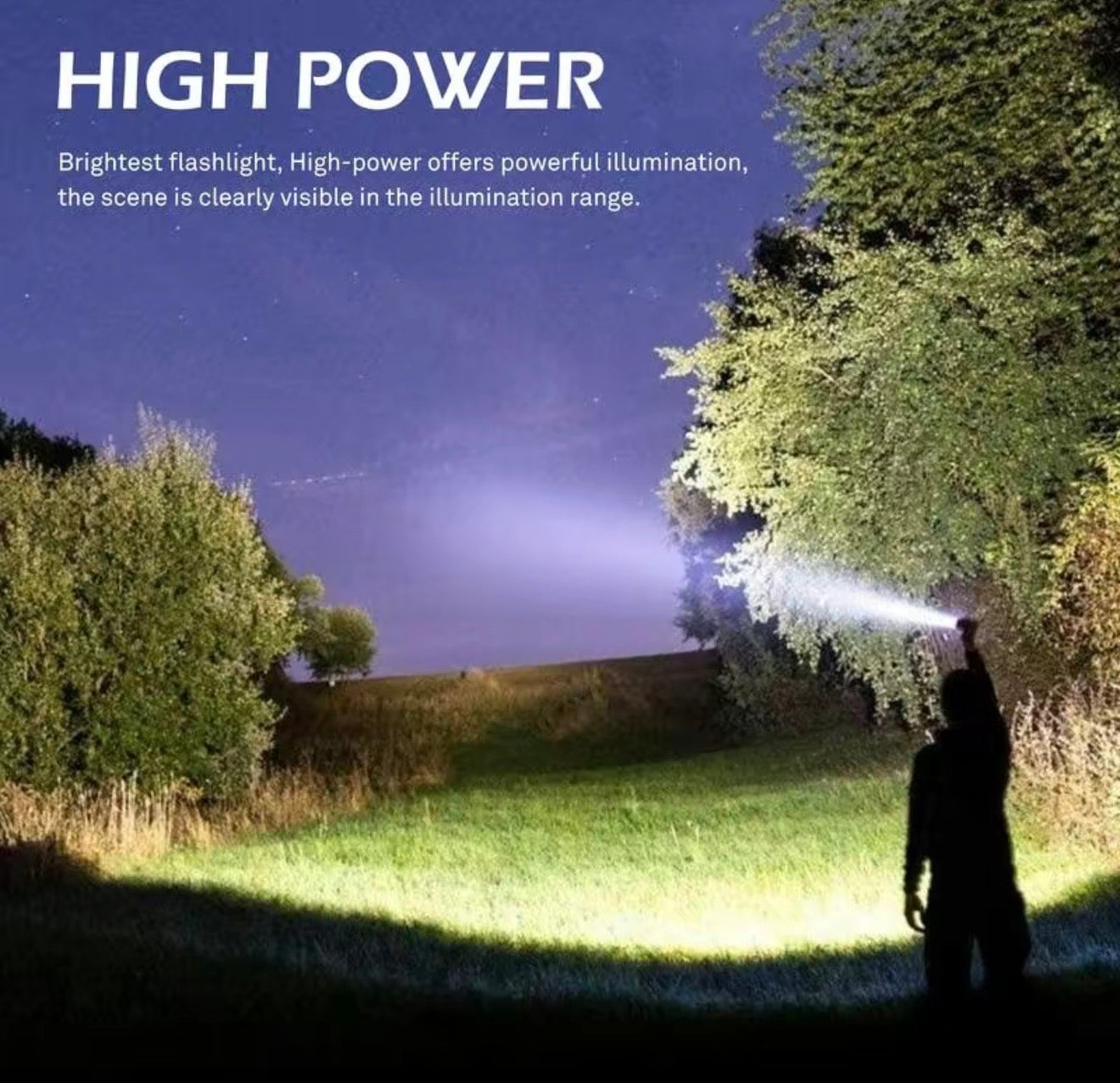 PowerBeam DuoLight: Versatile Handheld Flashlight & Power Bank