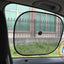 Juego de Sombrillas para Coche Negras Premium - 2 Piezas