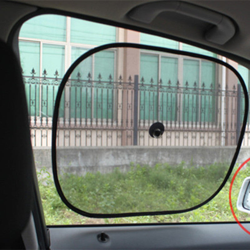Juego de Sombrillas para Coche Negras Premium - 2 Piezas