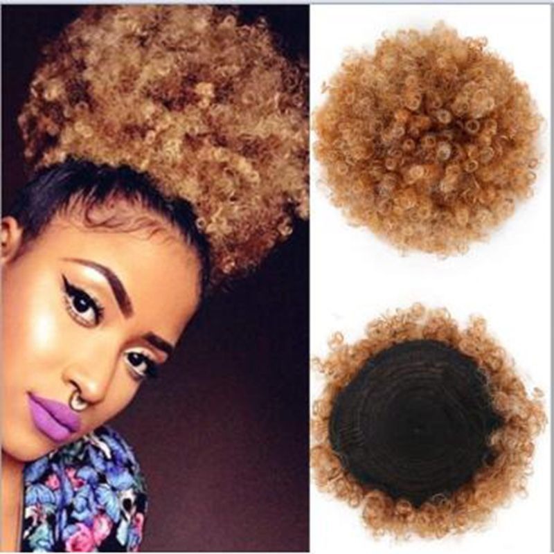 Perruque Kinky Hair Package - Style Fluffy en Soie Haute Température