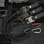 Func. tool rope, equip. tools, phone anti-loss hooks, bag & pant dec. ropes - Korvel