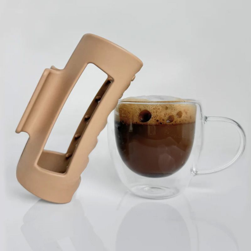 Clip para el cabello en forma de tiburón de silicona de grado alimenticio premium para mujeres