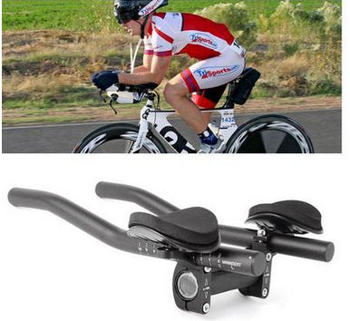 Road Bike Rest Handle Mountain Bike Equipment Long-Distance Bend Handle Straight Rest Handle TT Handle - Korvel