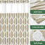 Cortina de Ducha GeoWave - Diseño Moderno y Fácil Cuidado
