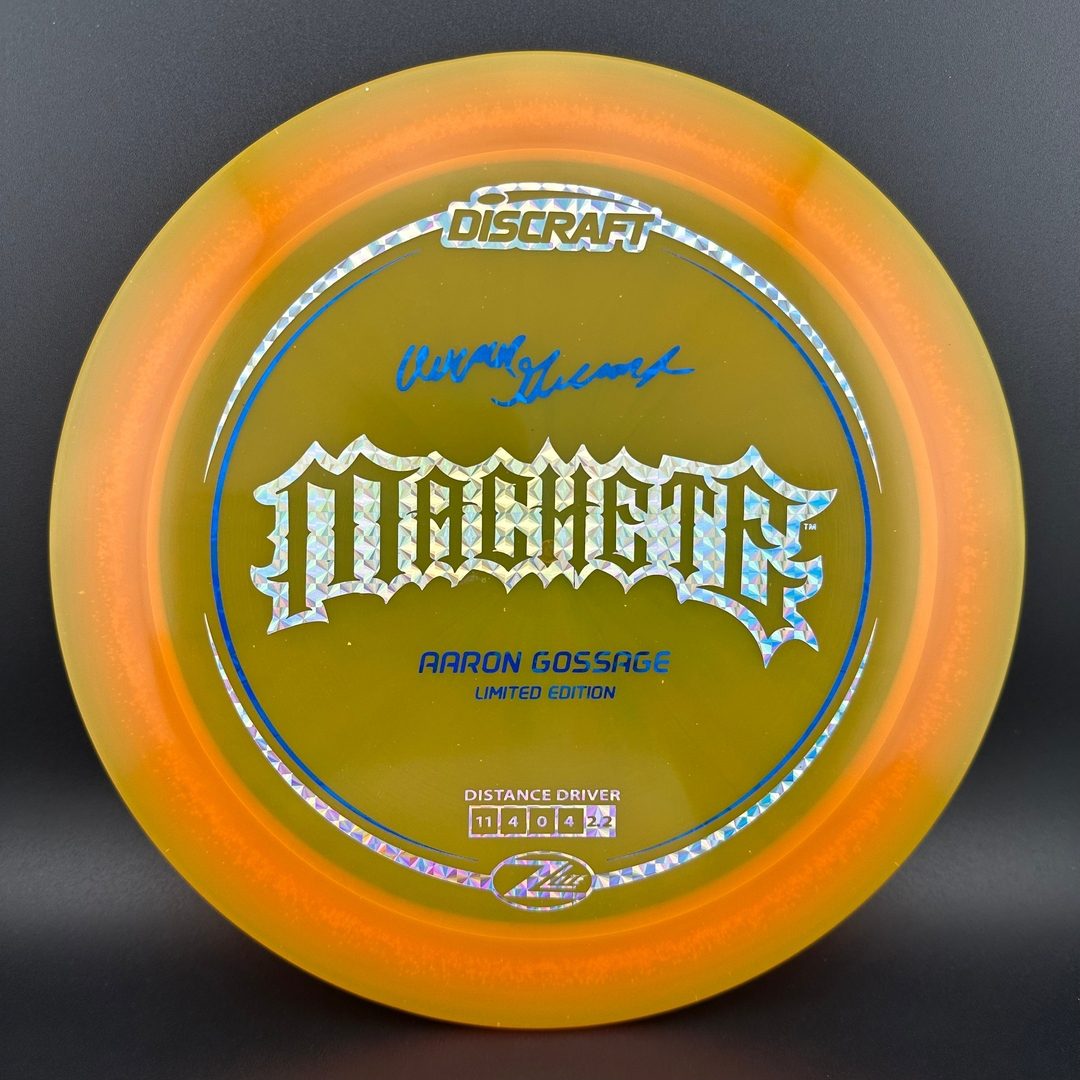 Z Lite Machete - Édition Limitée Aaron Gossage