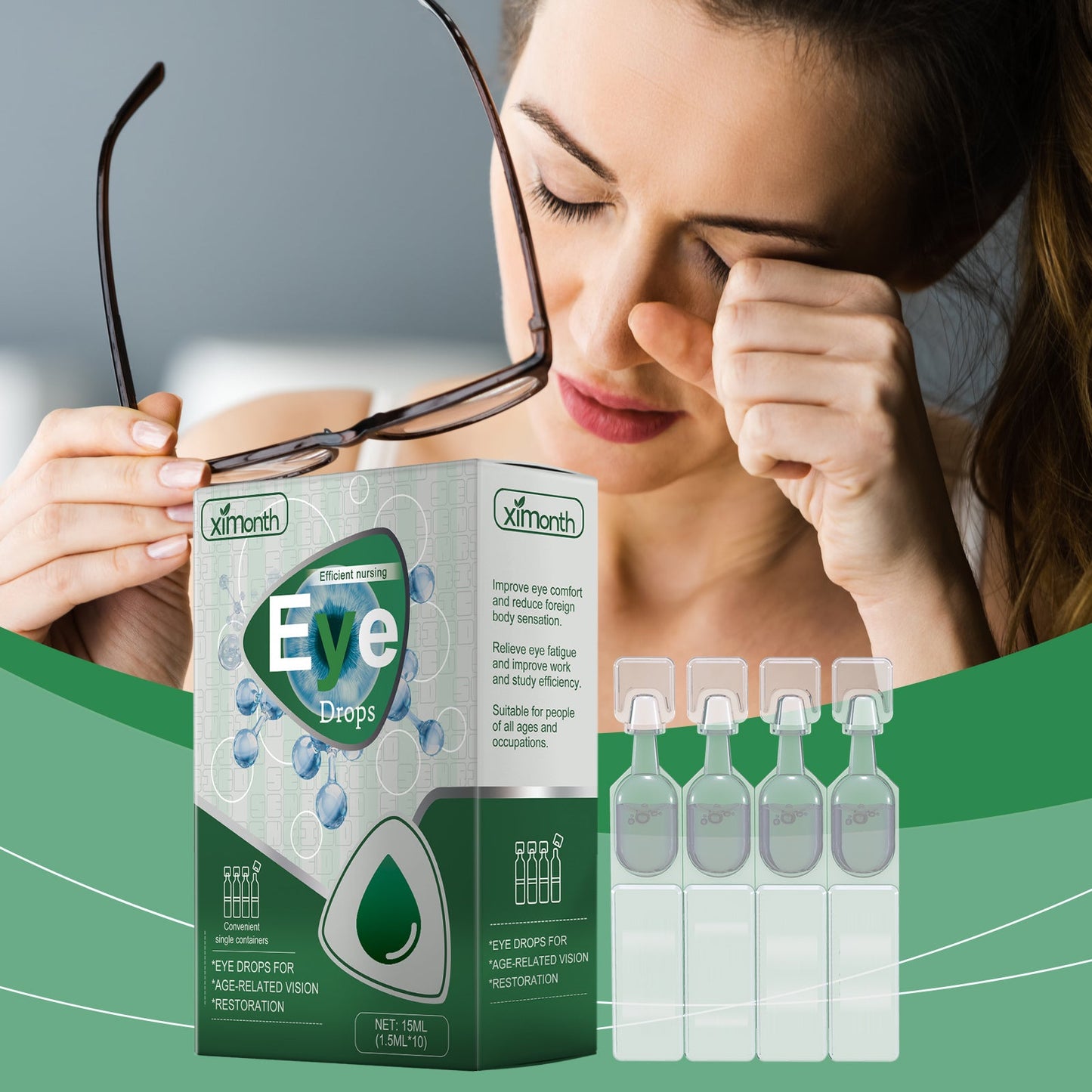 Eye Care Eye Drops Relieve Dry Eyes Daily Eye Care Eye Drops - Korvel