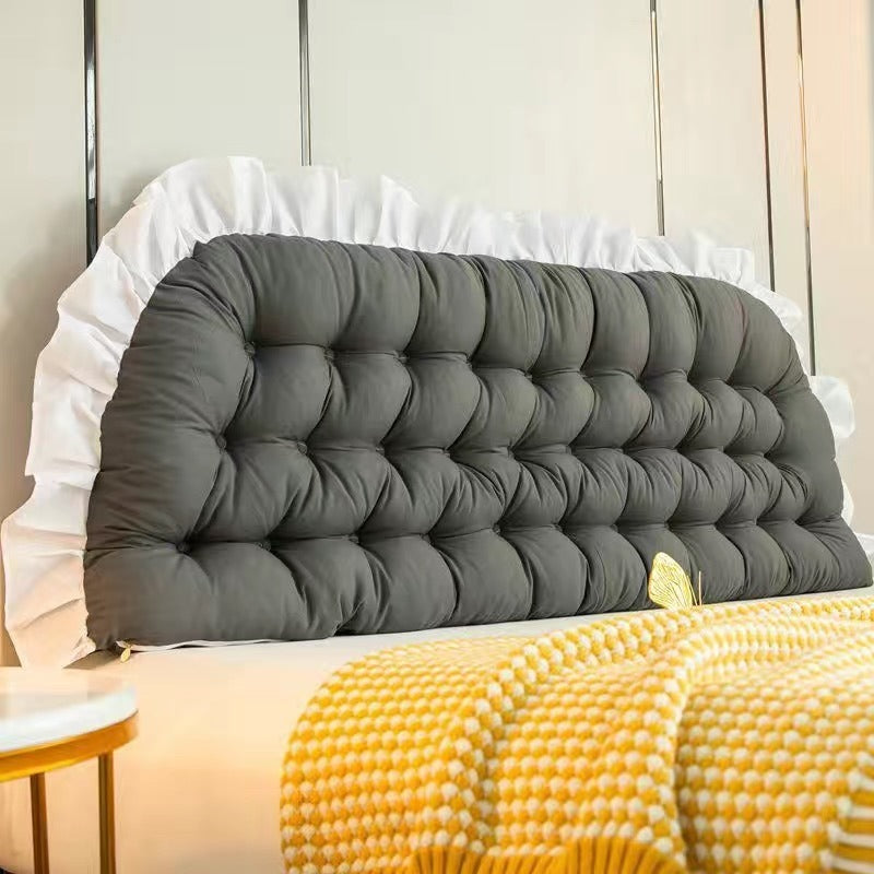 Bedside cushions soft pack bed pillow dormitory reading large back cushion pillow girl sleeping sofa waist protection gift - Korvel