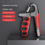 Adjustable Grip Strength Gauge Counting Type Spring Grip Strength Gauge Handshake Holder - Korvel