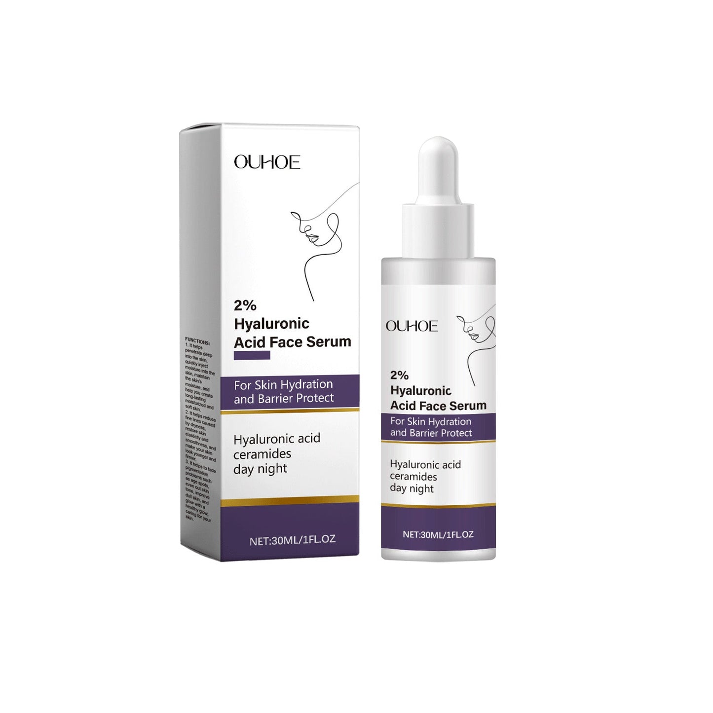 Premium Facial Hydrating Essence with Hyaluronic Acid