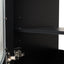 30" Bathroom Vanity with Sink, Bathroom Vanity Cabinet with Two Drawers and Door, Adjustable Shelf, Solid Wood and MDF, Black - Korvel