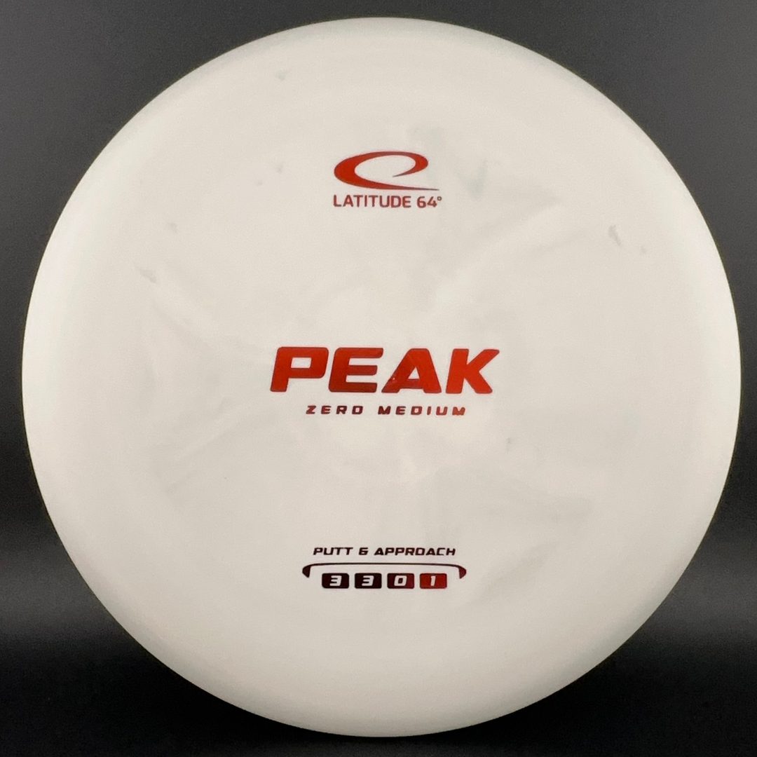 Zero Medium Peak - First Run Disc Golf Putter