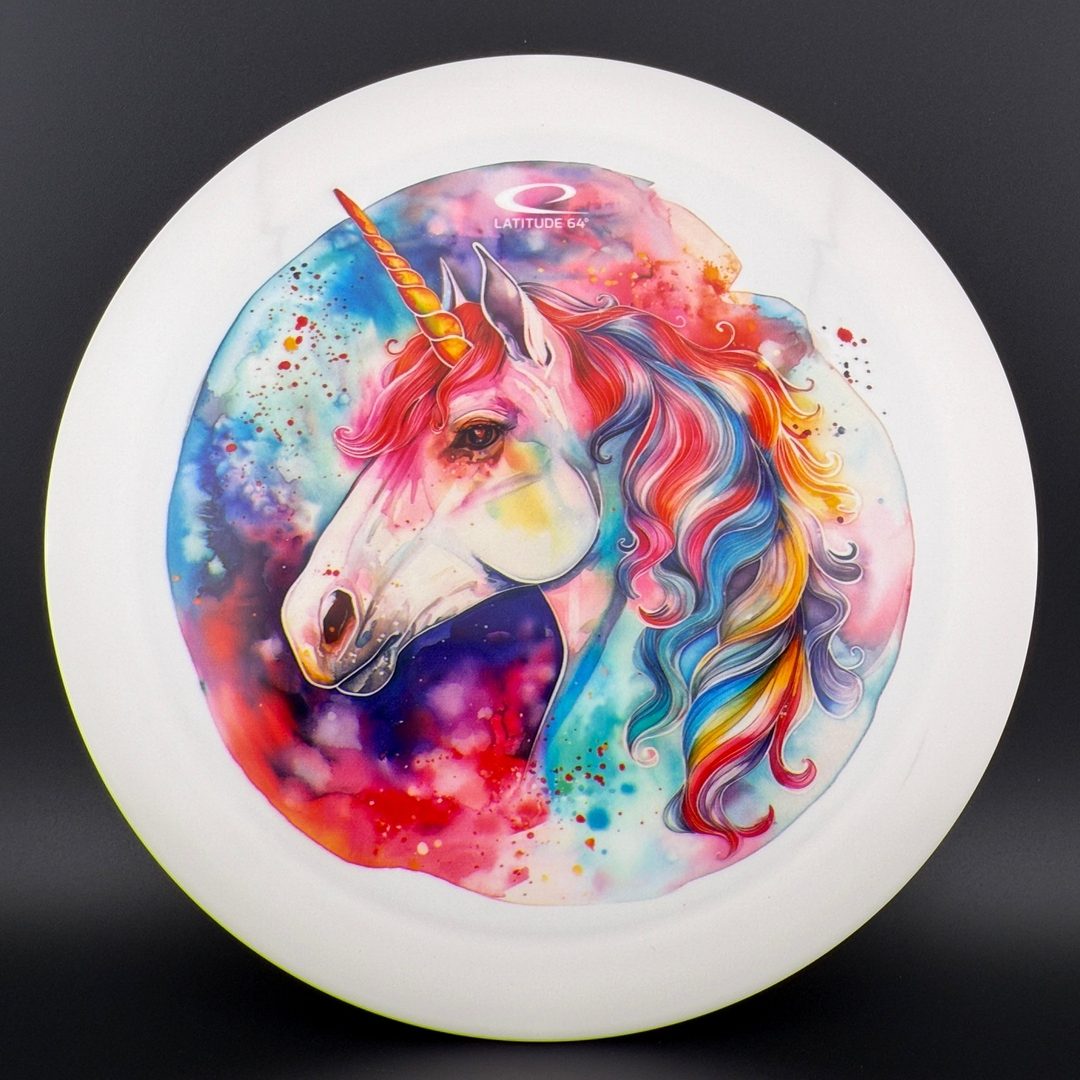 Gold Bolt - DecoDye - Unicorn Disc Golf Driver
