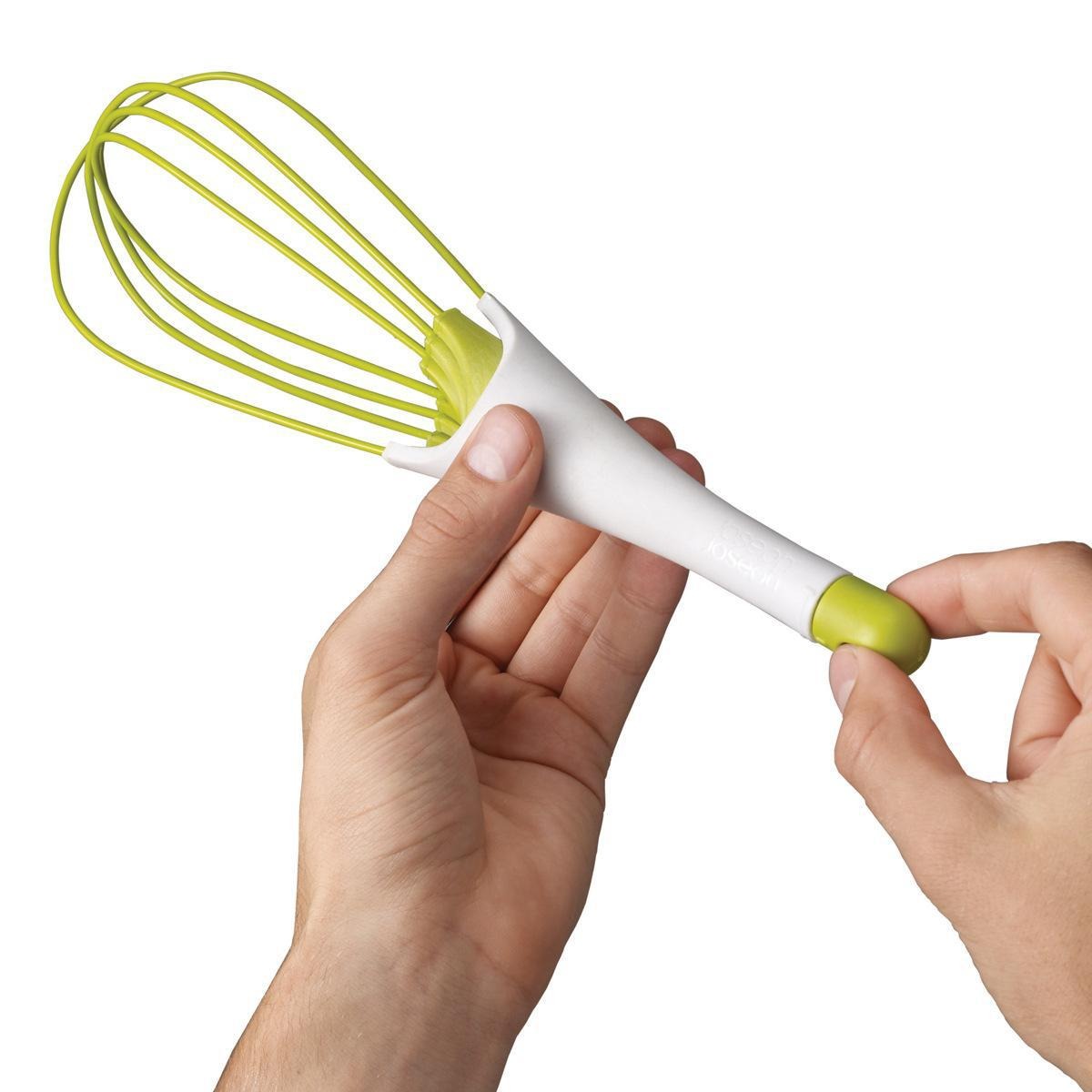 Rotating plastic egg beater multifunctional manual egg mixer easy to clean and dough baking tool - Korvel