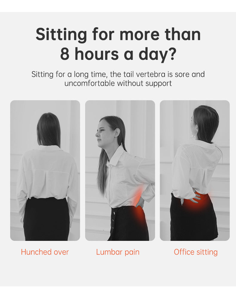 High Quality Office Chair Memory Foam Cushion Comfortable Blood Circulation Orthopedic Soothing Coccyx Seat Cushion - Korvel