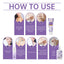 Lavender Body Soothing Fragrance Set Gentle Moisturizing Skin Hydrating Skin Care Set - Korvel