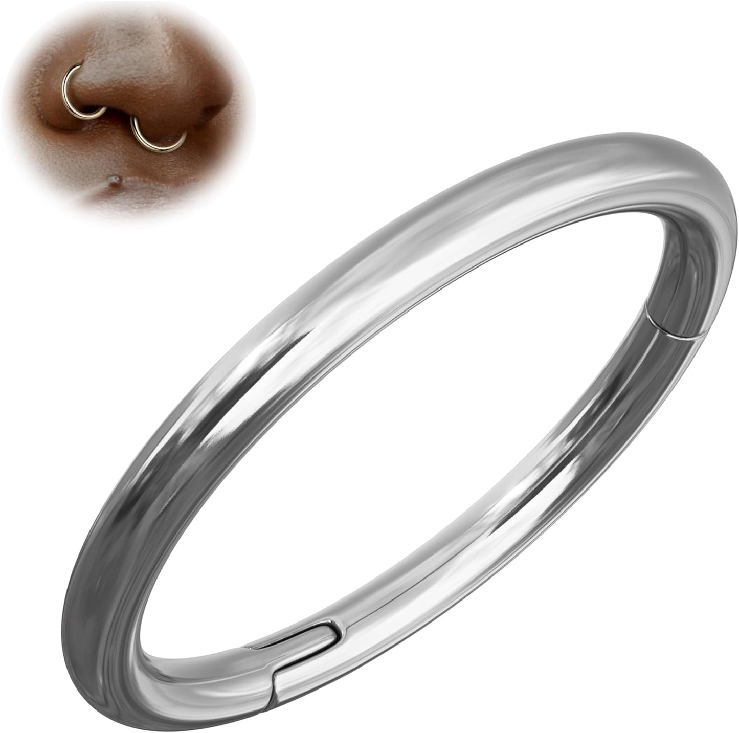 16g- steel hoop-silver-7-1 - Korvel