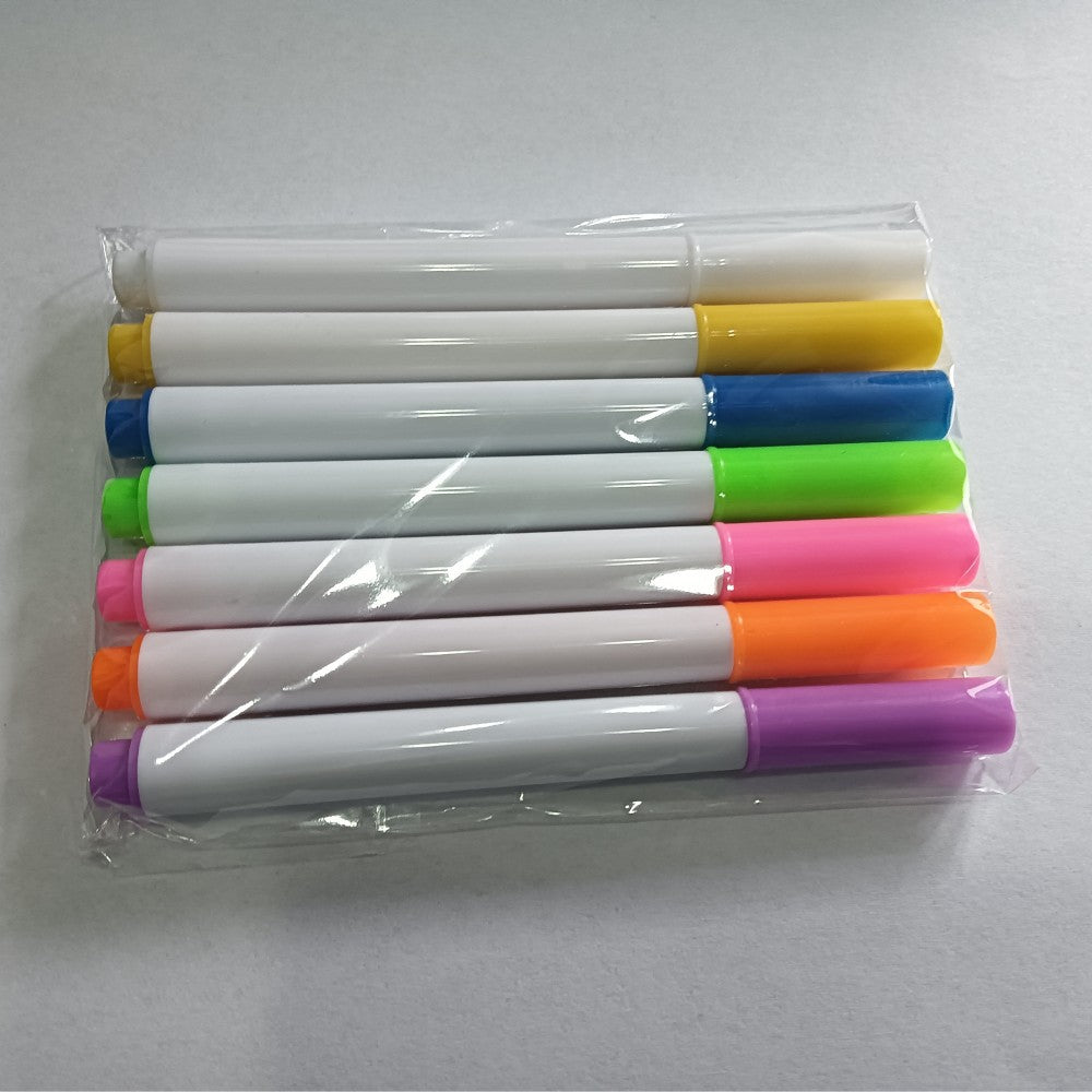 Erasable light board pen transparent acrylic luminous message note board whiteboard pen board graffiti painting pen - Korvel