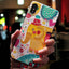 Eqvvol Cute 3D Cartoon Patterned Phone Case for iPhone
