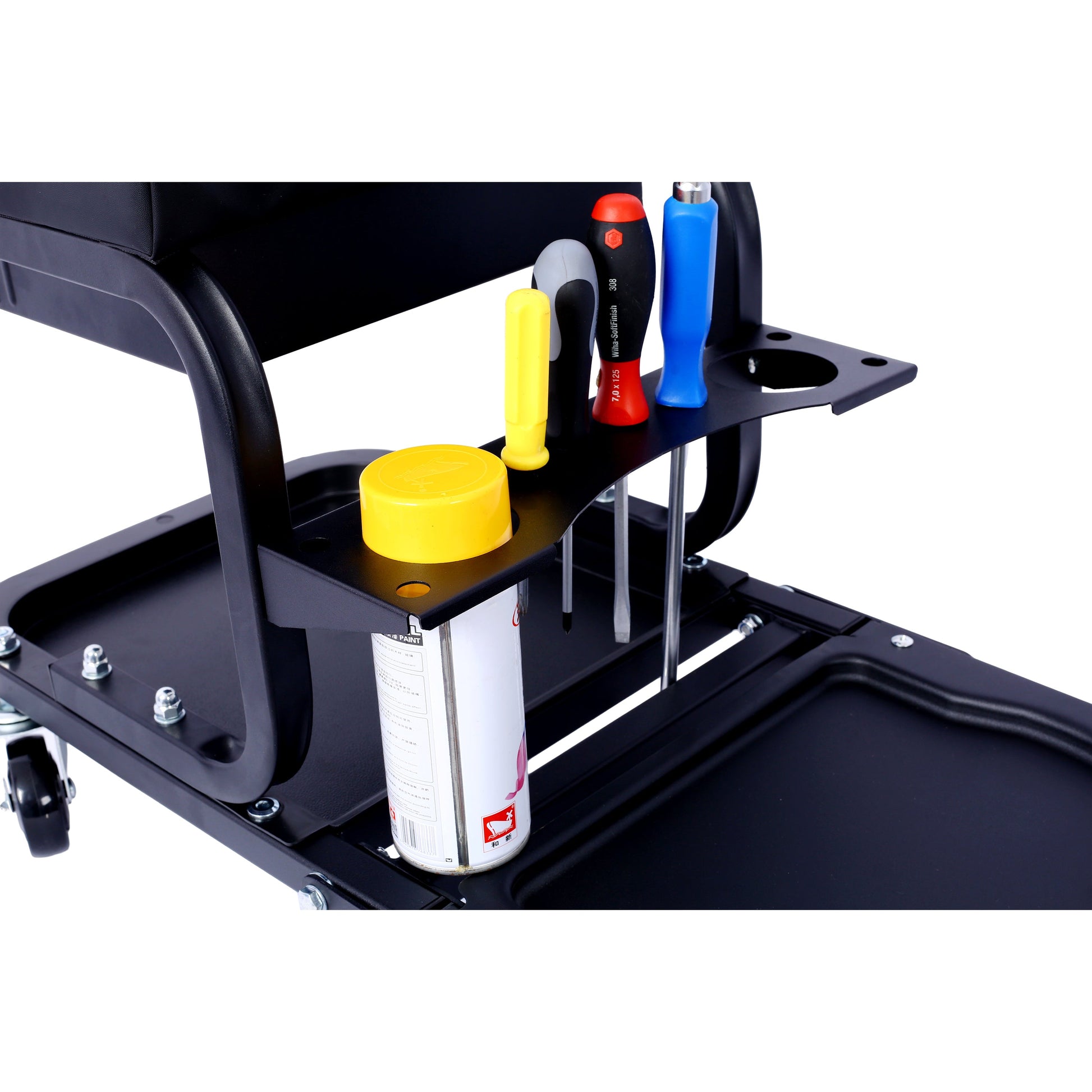 Ultimate Rolling Details and Multifunctional Car, 15'1/2 "x 8'3/4" x 18'1/2 "- Black - Korvel