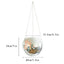 Disco Ball Planter Hanging Mirror - Spherical Decor