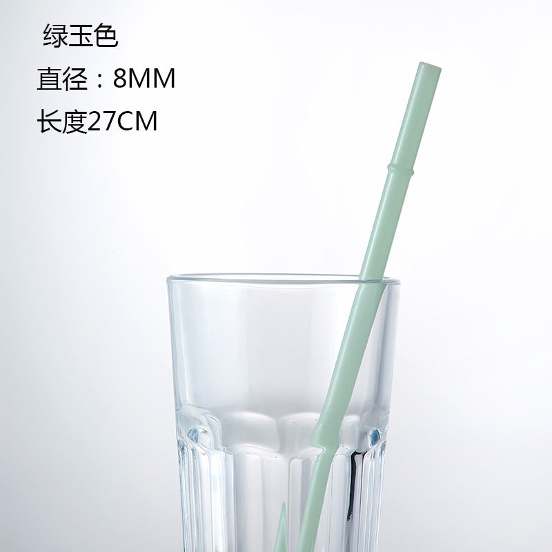 Eco-Friendly High Borosilicate Glass Straw - Customizable & Durable