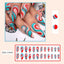 Mid-Length Almond Nail Art Patches for Stylish Looks