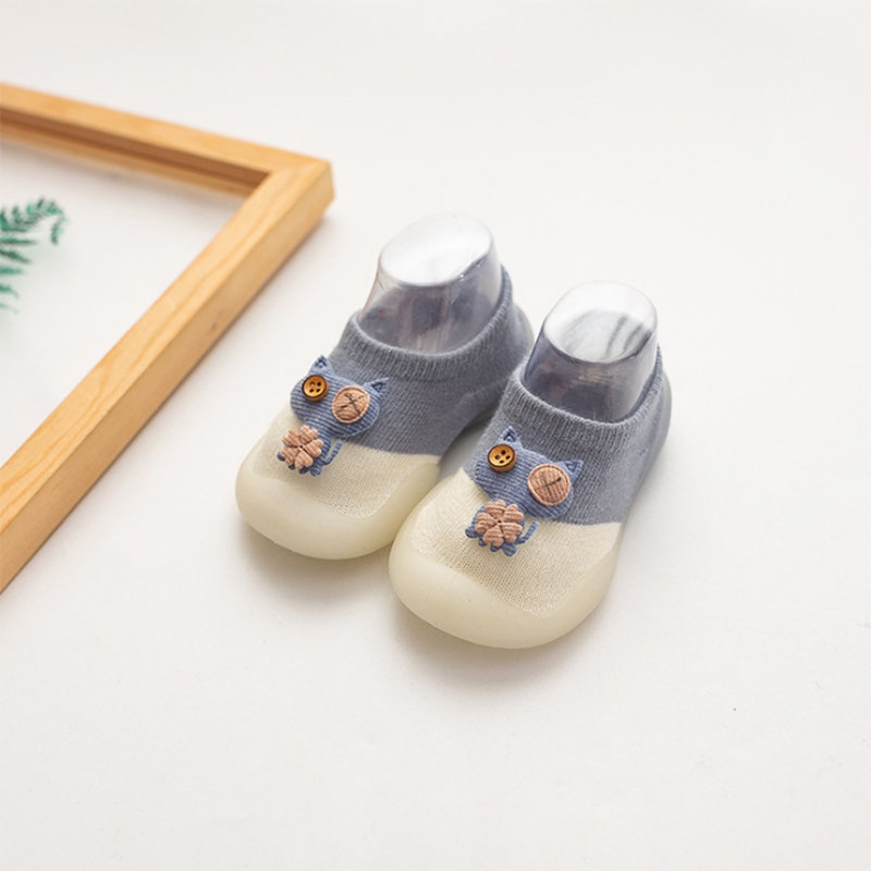 Calcetines de Suelo para Bebés y Niños Pequeños de Algodón Antideslizantes Premium