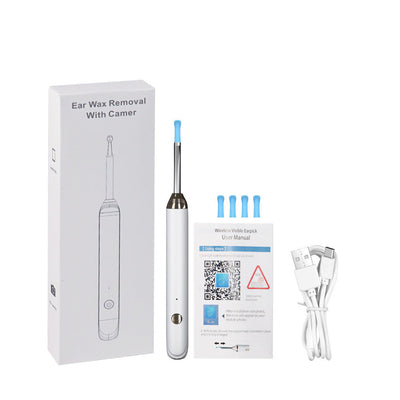 Visual Ear Spoon Cross border HD Visual Ear Picking Device Wireless WIFI Visual Ear Picking Spoon Visual Ear Picking Spoon - Korvel