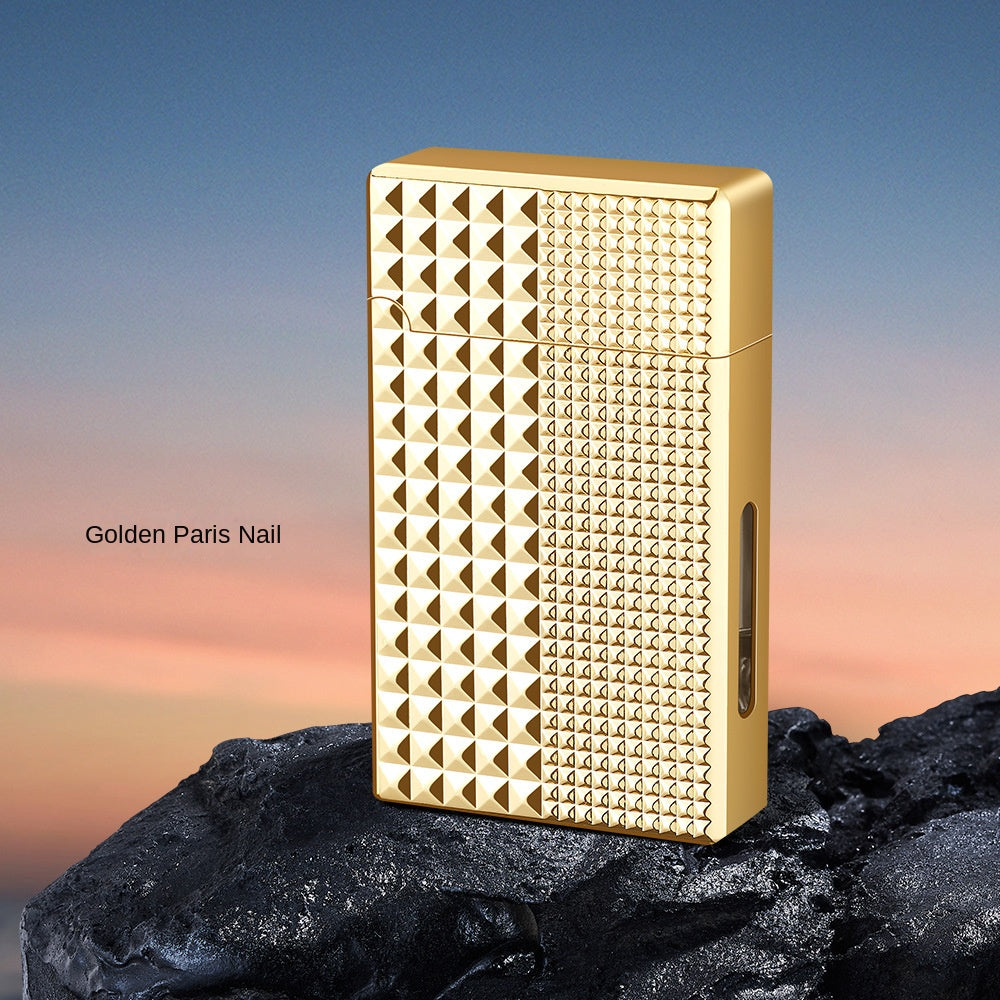 Metal Langsheng Kerosene Lighter Black Technology Voice Controlled Ignition Oil Electric Voice Controlled Igniter - Korvel