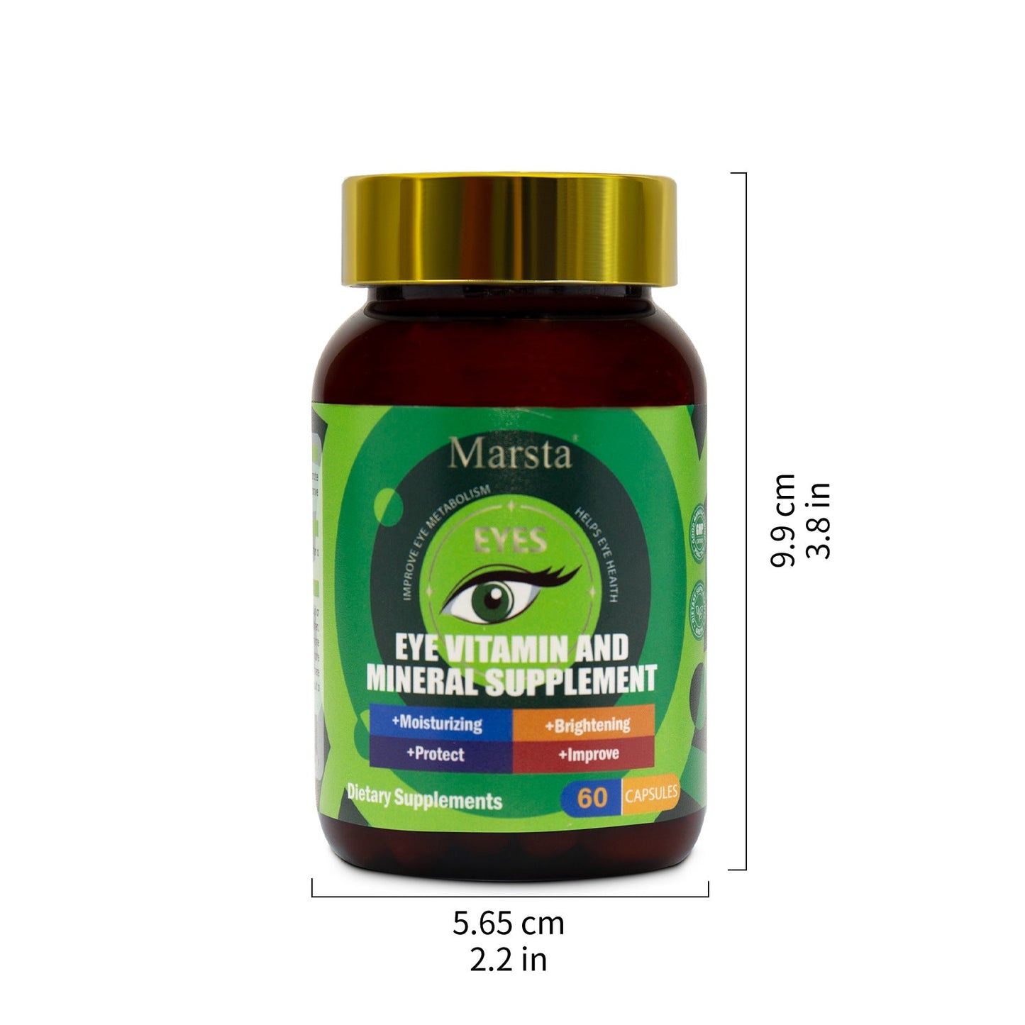 Eye Vitamin and Mineral Supplement Capsules Lutein Tablets - Korvel