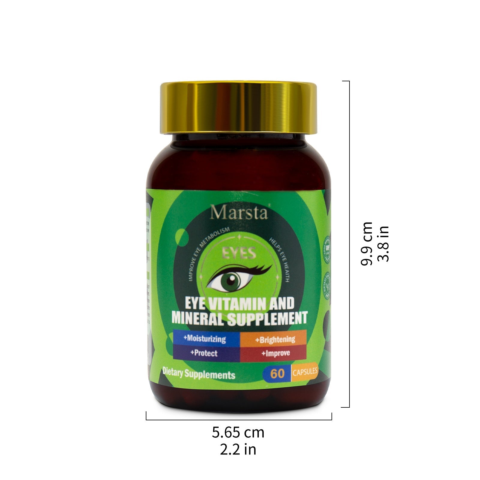Eye Vitamin and Mineral Supplement Capsules Lutein Tablets - Korvel