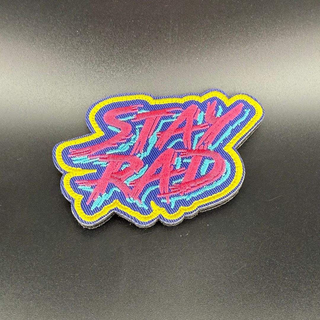 Parche STAY RAD con gancho y bucle