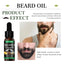 Spray d'huile à barbe nourrissant pour des poils faciaux sains