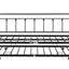 Retro Black Metal Double Bed with Flexible Ear Shaft