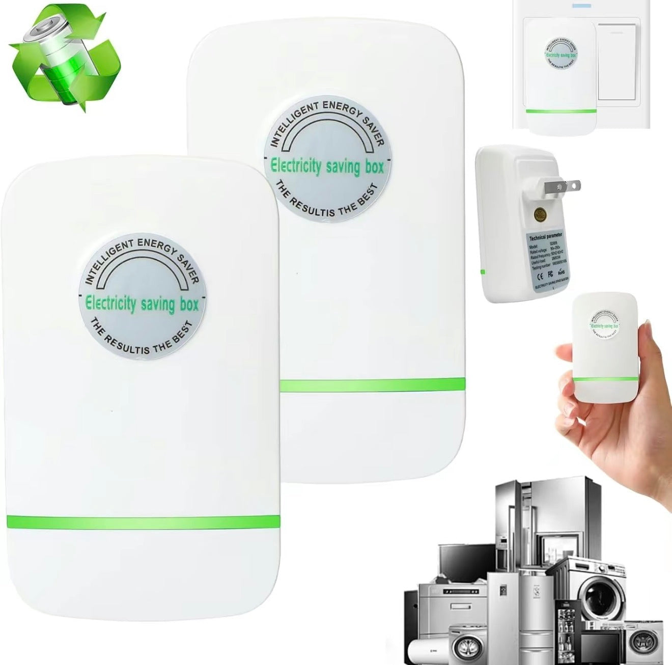 Convertidor PowerSync - Adaptador de corriente compacto